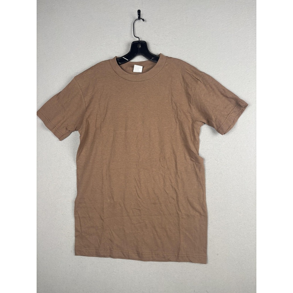 Campbellsville Apparel Company Shirt Mens Medium Beige 100% Cotton Made USA